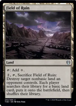 Field Of Ruin NM/M* Theros Beyond Death ENGLISH 242/254 mtg -UnltdCards - Image 1