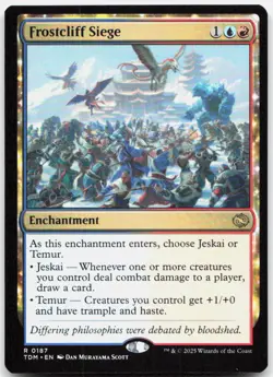 Frostcliff Siege 187 Rare Tarkir: Dragonstorm Magic: The Gathering Near Mint - Image 1