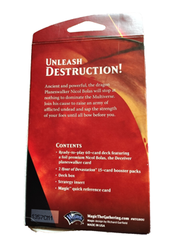 NICOL BOLAS ( THE DECEIVER ) MTG PLANESWALKER DECK English NEW Factory Sealed - Image 2