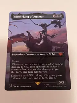 Witch-king of Angmar (Borderless) MTG Lord of the Rings Mythic 423 NM - Image 1