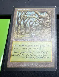 Gaea's Cradle Urza's Saga Magic The Gathering 1998 Reserved List - A - Image 1