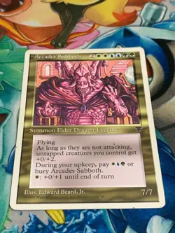 C674 MAGIC THE GATHERING CHRONICLES ARCADES SABBOTH MP MTG - Image 2