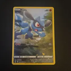 Riolu GG26/GG70 Crown Zenith: Galarian Gallery Holo Pokemon TCG Card NM - Image 1