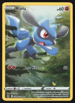 Riolu - GG26/GG70 - Galarian Gallery - Crown Zenith - Pokemon Card - NM/M - Image 1