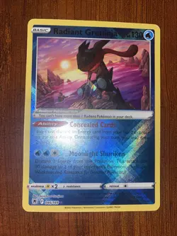 Pokemon Radiant Collection Greninja Astral Radiance 046/189 Holo MINT PACK FRESH - Image 1