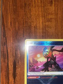 Pokemon Radiant Collection Greninja Astral Radiance 046/189 Holo MINT PACK FRESH - Image 3