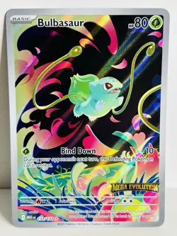 Bulbasaur 133/132 - Stamped Illustration Rare - Mega Evolution - Pokemon TCG - Image 1