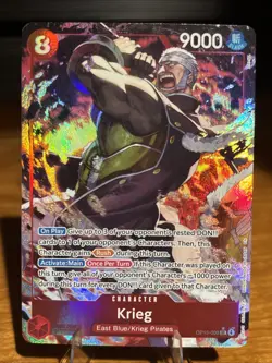 Krieg (OP15-008) (Alternate Art) OP15-008 Adventure on Kami's Island Foil - Image 1