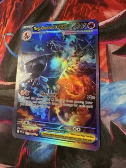 Custom Fan Art Mega Charizard X Ex 125/094 English Custom Fan Art!!!! - Image 3