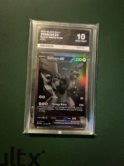 Zekrom EX Black Bolt 172/086 English Pokemon BWR Ace 10 - Image 1