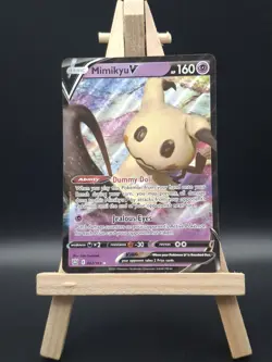 Pokemon TCG Mimikyu V Battle Styles 62/163 Full Art Rare LP - Image 1