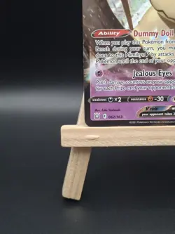 Pokemon TCG Mimikyu V Battle Styles 62/163 Full Art Rare LP - Image 5