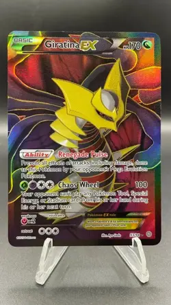 Giratina EX 93/98 Full Art Pokemon Card Ancient Origins TCG (LIGHTLY PLAYED) - Image 1