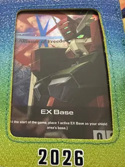 EX Base Gundam TCG EXBP-016 ST-09 ST09 Release Promo Foil English - Image 1