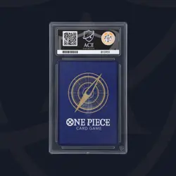 Monkey D. Luffy One Piece English Alt Art OP05-119 SEC Gear 5 ACE GEM MINT 10 - Image 2