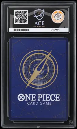 Monkey D. Luffy One Piece English Alt Art OP05-119 SEC Gear 5 ACE GEM MINT 10 - Image 3