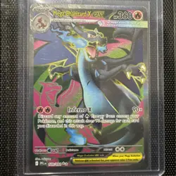 MEGA CHARIZARD X EX 2025 POKEMON PHANTASMAL FLAMES ULTRA RARE 109/094 - Image 1
