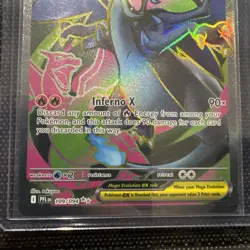 MEGA CHARIZARD X EX 2025 POKEMON PHANTASMAL FLAMES ULTRA RARE 109/094 - Image 3