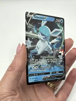 040/203 Glaceon V Prize Pack Pokemon TCG League Play Stamped Evolving Skies - Image 4