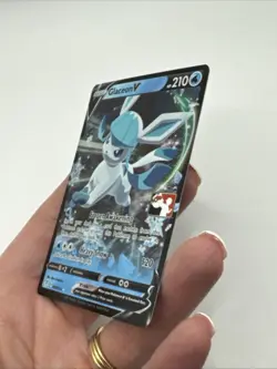040/203 Glaceon V Prize Pack Pokemon TCG League Play Stamped Evolving Skies - Image 5
