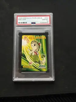 POP 4 Breloom Kimewaza Pokemon Kids #343 PSA 10 - Image 1
