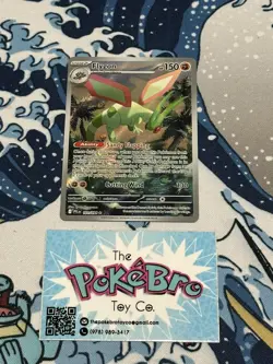 FLYGON 101/094 ILLUSTRATION RARE PHANTASMAL FLAMES POKEMON NM - Image 1