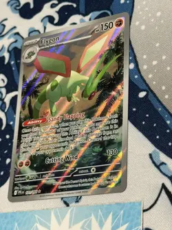 FLYGON 101/094 ILLUSTRATION RARE PHANTASMAL FLAMES POKEMON NM - Image 2