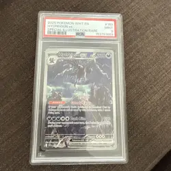 Hydreigon ex 169/086 Special Illustration Rare White Flare Pokemon PSA 9 MINT - Image 1
