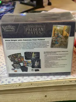 Pokemon Scarlet & Violet Paldean Fates Elite Trainer Box, Sealed - Image 3