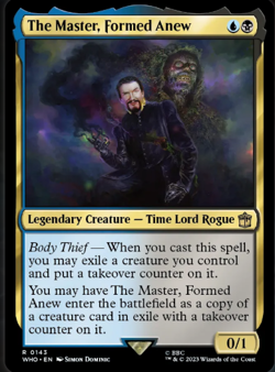 The Master Formed Anew 0143 MTG WHO - Image 1