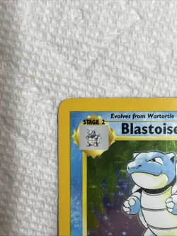1999 Pokemon Blastoise Holo Base Set 2/102 Free Shipping - Image 2