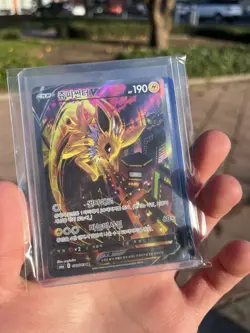 Fresh out the pack Pokemon Jolteon V SWSH183 Sword & Shield Korean eevee heroes - Image 1