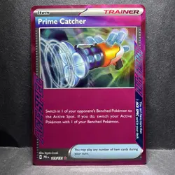 Prime Catcher 119/131 SV: Prismatic Evolutions Holo Pokemon TCG NM - Image 1