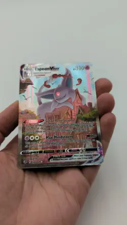 2021 Pokemon TCG Espeon VMAX 270/264 Sword & Shield Fusion Strike Alternate Art - Image 2