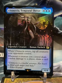 MTG | Ultimecia, Temporal Threat (Extended Art) [FINAL FANTASY] ✨FOIL✨ - Image 1