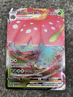 Venusaur VMAX SWSH102 Black Star Promo - Pokemon TCG - NM - Image 1
