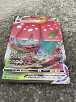 Venusaur VMAX SWSH102 Black Star Promo - Pokemon TCG - NM - Image 3