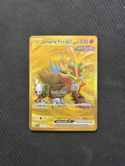 Pokemon TCG Gouging Fire ex 214/162! NM Condition! See Description! - Image 1