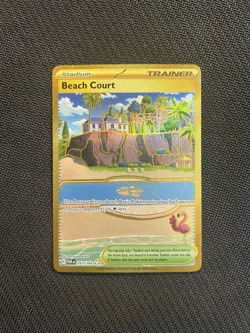 Pokemon TCG Beach Court 263/182! NM Condition! See Description! - Image 1