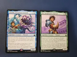 MTG X1 PIR, IMAGINATIVE RASCAL + X1 TOOTHY, IMAGINARY FRIEND Battlebond Magic NM - Image 1