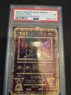 2000 Pokemon Game Promo Ancient Mew Pokemon 2000 Movie PSA 1 PR - Image 2