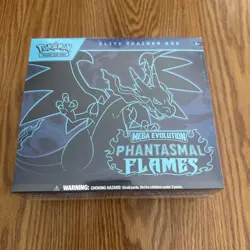 Pokemon Mega Evolution Phantasmal Flames Elite Trainer Box Ships Fast - Image 1