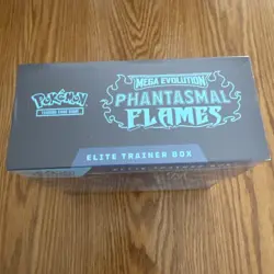Pokemon Mega Evolution Phantasmal Flames Elite Trainer Box Ships Fast - Image 2