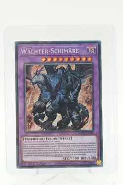 Yugioh WACHTER-SCHIMARE , bach-de040 Secret Rare deutsch Near Mint 1. Auflage - Image 1