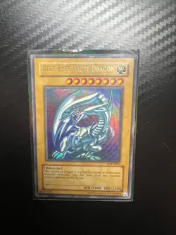 Yugioh Blue - Eyes White Dragon - SDK - E001 Holo LP - Image 3