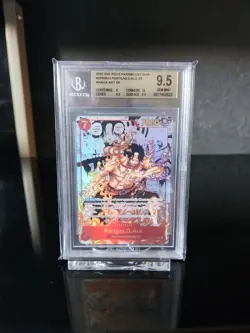 Portgas D Ace Manga Art SR OP02-013 2024 BGS 9.5 One Piece - Image 1