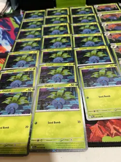 60x Oddish Gloom Vileplume Cosmos Holo Promos Phantasmal Flames M/NM w/Coins - Image 2