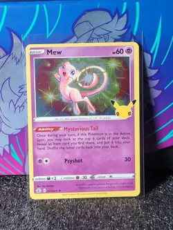 Mew 011/025 Holo Rare - Celebrations - Pokemon Tcg 25th Anniversary LP - Image 1