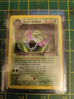 Pokemon TCG Dark Golbat 24/82 Team Rocket Non-Holo Rare Card - Image 1