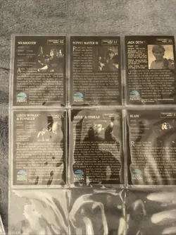 1991 FULL MOON video store trading cards 1-15 Subspecies Trances 2 Puppet Master - Image 3